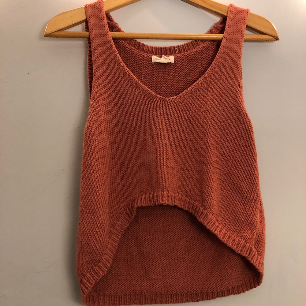 Cropped sweater